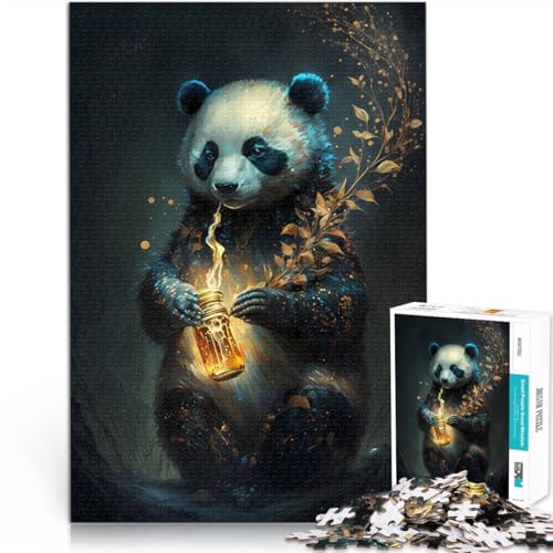 für Erwachsene 1000 Teile Puzzle Geschenke “Panda” Aus Karton,für Kinder ab 14 Jahren lustige Spiele für die ganze Familie Geburtstags- und einzigartige Geschenke。Größe:38x52cm/14.9x20.4Zoll für Erwachsene 1000 Teile Puzzle Geschenke “Panda” Aus Karton,für Kinder ab 14 Jahren lustige Spiele für die ganze Familie Geburtstags- und einzigartige Geschenke。Größe:38x52cm/14.9x20.4Zoll von KGUHVFTK