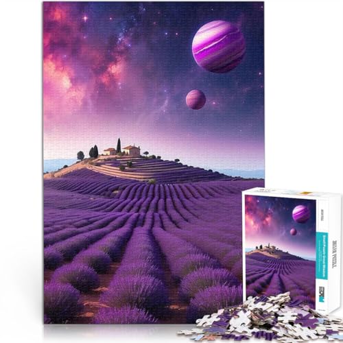 für Erwachsene 1000 Teile Puzzle “Lavendel Raum Blumenkunst” Aus Karton,Geeignet für Kinder ab 14 Jahren Heimdekoration Geburtstagsgeschenk。Größe:26x38cm/10.2x14.9Zoll für Erwachsene 1000 Teile Puzzle “Lavendel Raum Blumenkunst” Aus Karton,Geeignet für Kinder ab 14 Jahren Heimdekoration Geburtstagsgeschenk。Größe:26x38cm/10.2x14.9Zoll von KGUHVFTK