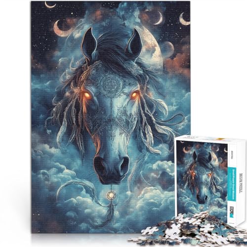 für Erwachsene 1000-teiliges Puzzle “Fantasiepferd” Aus Karton,ab 14 Jahren Trainieren Sie Ihr Gehirn und Ihre Hände Kunstwerk Geschenk。Größe:26x38cm/10.2x14.9Zoll für Erwachsene 1000-teiliges Puzzle “Fantasiepferd” Aus Karton,ab 14 Jahren Trainieren Sie Ihr Gehirn und Ihre Hände Kunstwerk Geschenk。Größe:26x38cm/10.2x14.9Zoll von KGUHVFTK