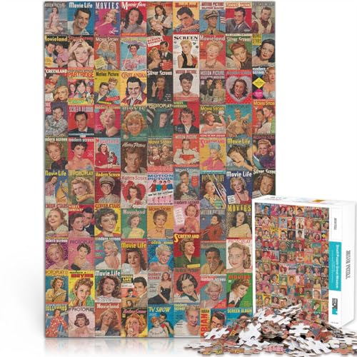 für Erwachsene 1000-teiliges Puzzle “Retro-Kunstplakat” Aus Karton,ab 14 Jahren Wohndeko Weihnachts- und Geburtstagsgeschenke。Größe:38x52cm/14.9x20.4Zoll für Erwachsene 1000-teiliges Puzzle “Retro-Kunstplakat” Aus Karton,ab 14 Jahren Wohndeko Weihnachts- und Geburtstagsgeschenke。Größe:38x52cm/14.9x20.4Zoll von KGUHVFTK