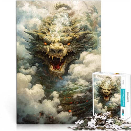 für Erwachsene 2000-teiliges Puzzle “Chinesischer Drache in Wolken” Aus Karton,ab 14 Jahren Dekomprimierendes intellektuelles Lernspielzeug Künstlersammlung, Bildende Kunst。Größe:70x100cm für Erwachsene 2000-teiliges Puzzle “Chinesischer Drache in Wolken” Aus Karton,ab 14 Jahren Dekomprimierendes intellektuelles Lernspielzeug Künstlersammlung, Bildende Kunst。Größe:70x100cm von KGUHVFTK