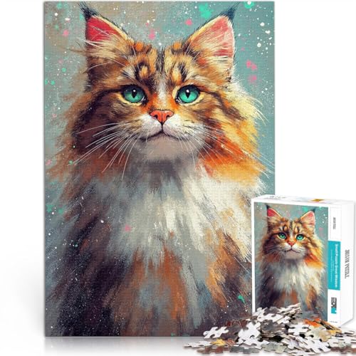 für Erwachsene 2000-teiliges Puzzle “Grünäugiges Katzenporträt” Aus Karton,ab 14 Jahren Home Dekoration Spiel Spielzeug Geburtstagsgeschenke。Größe:70x100cm/27.5x39.3Zoll für Erwachsene 2000-teiliges Puzzle “Grünäugiges Katzenporträt” Aus Karton,ab 14 Jahren Home Dekoration Spiel Spielzeug Geburtstagsgeschenke。Größe:70x100cm/27.5x39.3Zoll von KGUHVFTK