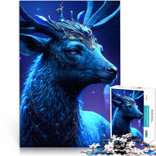 für Erwachsene1000-Teile-Puzzles “Fantasie Hirsch” Aus Karton,für und ab 14 Jahren Heimdekoration Geschenke zum 。Größe:38x52cm/14.9x20.4Zoll für Erwachsene1000-Teile-Puzzles “Fantasie Hirsch” Aus Karton,für und ab 14 Jahren Heimdekoration Geschenke zum 。Größe:38x52cm/14.9x20.4Zoll von KGUHVFTK