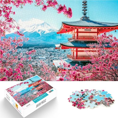 für Erwachsene1000-Teile-Puzzles “Frühling in Japan” Aus Karton,für Kinder ab 14 Jahren pädagogische Herausforderung Weihnachtsgeburtstagsgeschenk。Größe:38x52cm/14.9x20.4Zoll für Erwachsene1000-Teile-Puzzles “Frühling in Japan” Aus Karton,für Kinder ab 14 Jahren pädagogische Herausforderung Weihnachtsgeburtstagsgeschenk。Größe:38x52cm/14.9x20.4Zoll von KGUHVFTK