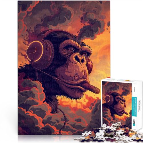 für Erwachsene1000-Teile-Puzzles “Marihuana-AFFE” Aus Karton,Geeignet für Kinder ab 14 Jahren Dekomprimierendes intellektuelles Lernspielzeug Einzigartige Geburtstags für Erwachsene1000-Teile-Puzzles “Marihuana-AFFE” Aus Karton,Geeignet für Kinder ab 14 Jahren Dekomprimierendes intellektuelles Lernspielzeug Einzigartige Geburtstags von KGUHVFTK