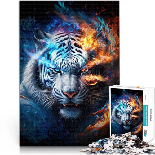 für Erwachsene1000-Teile-Puzzles “Tiger Fury” Aus Karton,für und ab 14 Jahren Lernspiel-Herausforderungsspielzeug Verbesserung der Liebe zwischen Paaren。Größe:38x52cm/14.9x20.4Zoll für Erwachsene1000-Teile-Puzzles “Tiger Fury” Aus Karton,für und ab 14 Jahren Lernspiel-Herausforderungsspielzeug Verbesserung der Liebe zwischen Paaren。Größe:38x52cm/14.9x20.4Zoll von KGUHVFTK