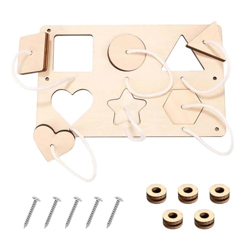 KHDULQ Montessori Spielzeug DIY Busy Board Kinder Motorikspielzeug HöLzerne Activity Board Montessori Busy Board ZubehöR Lernspielzeug Montessori Board Holz Schraubbrett XDL-SZB-1 Gelb 16x10x0,6cm KHDULQ Montessori Spielzeug DIY Busy Board Kinder Motorikspielzeug HöLzerne Activity Board Montessori Busy Board ZubehöR Lernspielzeug Montessori Board Holz Schraubbrett XDL-SZB-1 Gelb 16x10x0,6cm von KHDULQ