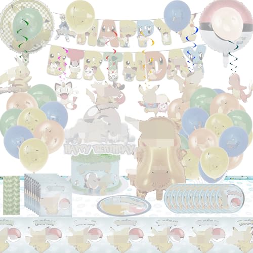Kindergeburtstag Deko, Kinder Geburtstag Luftballons Dekoration, Birthday Decoration for Boys Girls, Birthday Party Supplies Kindergeburtstag Deko, Kinder Geburtstag Luftballons Dekoration, Birthday Decoration for Boys Girls, Birthday Party Supplies von KHFEIYUE