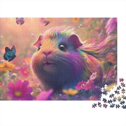 1000-teilige Puzzles Für Erwachsene Colored Guinea Pig 1000-teiliges Puzzle Für Erwachsene. 1000-teiliges Puzzle 1000pcs (75x50cm) von KHHKJBVCE