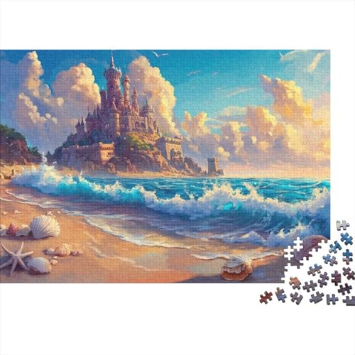 Beach 1000-teilige Puzzles Für Erwachsene, 1000-teilige Puzzles, Einzigartige Heimdekoration Und Geschenke, 1000-teilige Puzzles, Spielzeug Und Spiele 1000pcs (75x50cm) von KHHKJBVCE