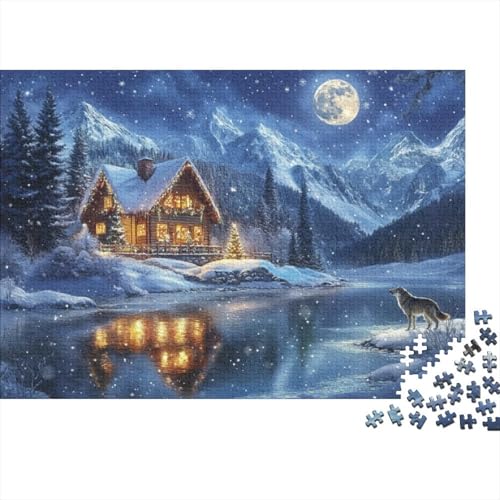 Beautiful Night View 1000-teilige Puzzles Für Erwachsene 1000-teilige Puzzles Zum Stressabbau 1000 Puzzles Für Erwachsene Für Erwachsene Und Kinder Ab 12 Jahren 1000pcs (75x50cm) von KHHKJBVCE