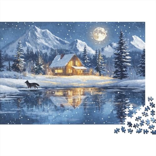 Beautiful Night View 1000-teilige Puzzles Für Erwachsene Puzzles 1000 Teile Heimdekorationspuzzle 1000 Puzzles Für Erwachsene Für Erwachsene Und Kinder Ab 12 Jahren 1000pcs (75x50cm) von KHHKJBVCE