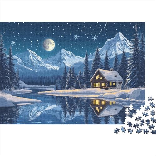 Beautiful Night View 1000-teilige Puzzles Für Erwachsene. Puzzles Mit 1000 Teilen. Impossible-Puzzle. 1000-teilige Puzzles Für Erwachsene Und Kinder Ab 12 Jahren 1000pcs (75x50cm) von KHHKJBVCE