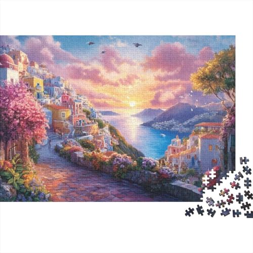 Beautiful Sunset 1000-teilige Puzzles Für Erwachsene. Puzzles Mit 1000 Teilen. Impossible-Puzzle. 1000-teilige Puzzles Für Erwachsene Und Kinder Ab 12 Jahren 1000pcs (75x50cm) von KHHKJBVCE