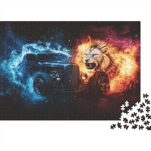 Car 1000-teilige Puzzles Für Erwachsene Puzzles 1000 Teile Heimdekorationspuzzle 1000 Puzzles Für Erwachsene Für Erwachsene Und Kinder Ab 12 Jahren 1000pcs (75x50cm) von KHHKJBVCE