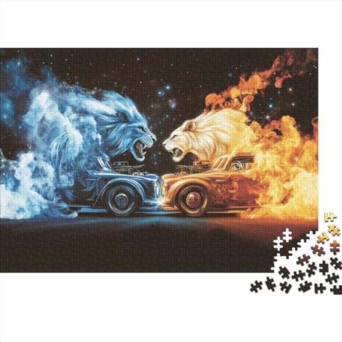 Car 1000-teilige Puzzles Für Erwachsene. Puzzles Mit 1000 Teilen. Anspruchsvolle Puzzles Für Erwachsene. 1000-teilige Puzzles Für Erwachsene. Spielzeug Und Spiele 1000pcs (75x50cm) von KHHKJBVCE