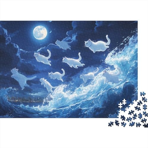 Civet 1000-teilige Puzzles Für Erwachsene, 1000-teilige Puzzles Zum Stressabbau, 1000 Puzzles Für Erwachsene, Für Erwachsene Und Kinder Ab 12 Jahren 1000pcs (75x50cm) von KHHKJBVCE
