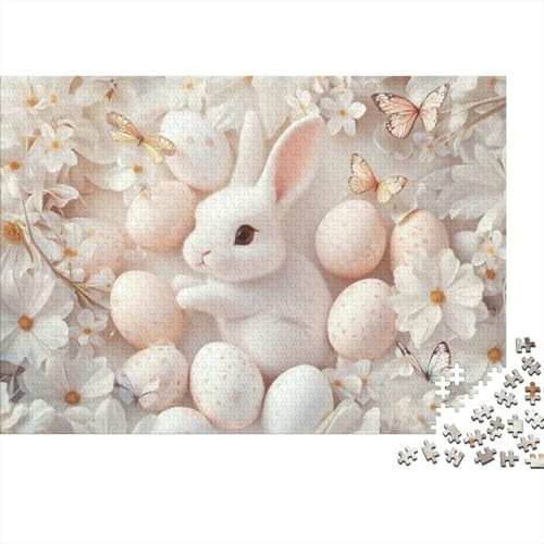 Easter Bunny Puzzles Für Erwachsene 1000 Puzzles 1000 Teile Lernspiele Für Erwachsene 1000 Puzzles Für Erwachsene Spielzeug Und Spiele 1000pcs (75x50cm) von KHHKJBVCE