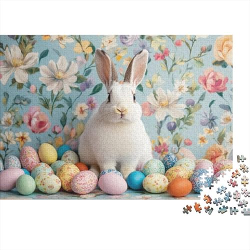 Easter Bunny Puzzles Für Erwachsene 1000 Puzzles Mit 1000 Teilen Einzigartige Heimdekoration Und Geschenke 1000 Puzzles Für Erwachsene Für Erwachsene Und Kinder Ab 12 Jahren 1000pcs (75x50cm) von KHHKJBVCE