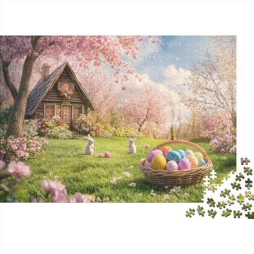 Easter Egg Puzzles Für Erwachsene, 1000 Puzzles Mit 1000 Teilen, Herausfordernde Puzzles Für Erwachsene, 1000 Puzzles Für Erwachsene Für Erwachsene Und Kinder Ab 12 Jahren 1000pcs (75x50cm) von KHHKJBVCE