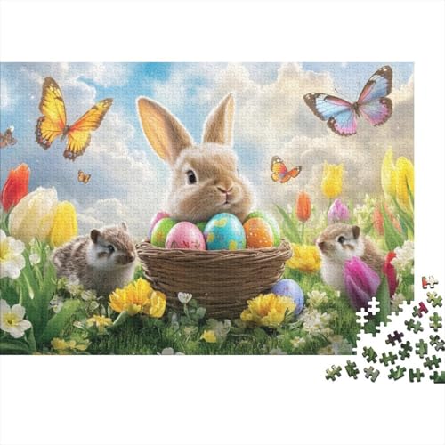 Easter Egg Puzzles Für Erwachsene 1000 1000-teilige Puzzles Anspruchsvolle Puzzles Für Erwachsene 1000-teilige Puzzles Für Erwachsene Und Kinder Ab 12 Jahren 1000pcs (75x50cm) von KHHKJBVCE
