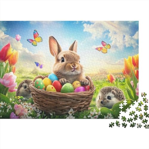 Easter Egg Puzzles Für Erwachsene 1000 1000-teilige Puzzles Impossible Puzzle 1000-teilige Puzzles Für Erwachsene Und Kinder Ab 12 Jahren 1000pcs (75x50cm) von KHHKJBVCE