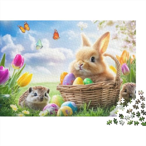 Easter Egg Puzzles Für Erwachsene 1000 1000-teilige Puzzles Impossible Puzzle 1000-teilige Puzzles Für Erwachsene Und Kinder Ab 12 Jahren 1000pcs (75x50cm) von KHHKJBVCE
