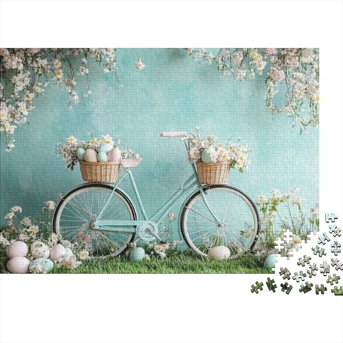Easter Egg Puzzles Für Erwachsene 1000 1000-teilige Puzzles Impossible Puzzle 1000-teilige Puzzles Spielzeug Und Spiele 1000pcs (75x50cm) von KHHKJBVCE