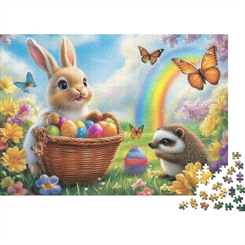 Easter Egg Puzzles Für Erwachsene 1000 1000-teilige Puzzles Lernspiele Für Erwachsene 1000 Puzzles Für Erwachsene Für Erwachsene Und Kinder Ab 12 Jahren 1000pcs (75x50cm) von KHHKJBVCE