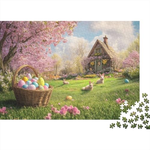 Easter Egg Puzzles Für Erwachsene 1000 Puzzles 1000 Teile Impossible Puzzle 1000 Teile Puzzles Für Erwachsene Und Kinder Ab 12 Jahren 1000pcs (75x50cm) von KHHKJBVCE