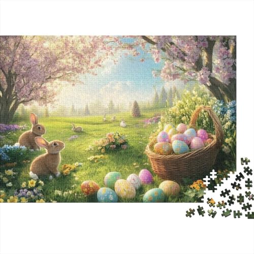 Easter Egg Puzzles Für Erwachsene 1000 Puzzles 1000 Teile Impossible Puzzle 1000 Teile Puzzles Für Erwachsene Und Kinder Ab 12 Jahren 1000pcs (75x50cm) von KHHKJBVCE