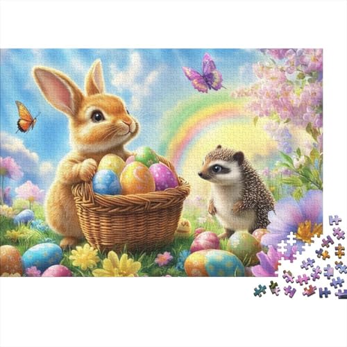 Easter Egg Puzzles Für Erwachsene 1000 Puzzles 1000 Teile Impossible Puzzle 1000 Teile Puzzles Spielzeug Und Spiele 1000pcs (75x50cm) von KHHKJBVCE