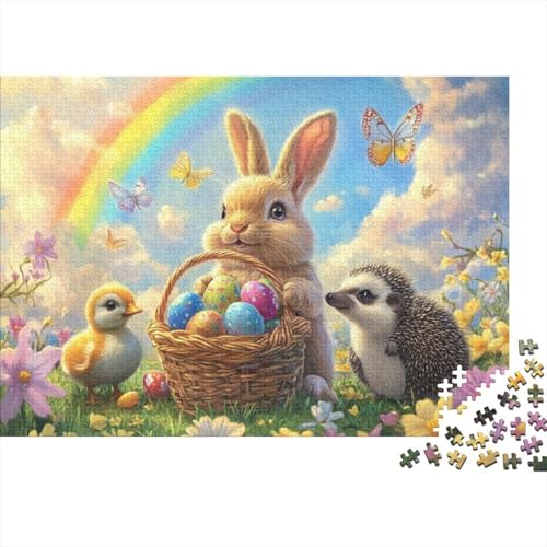 Easter Egg Puzzles Für Erwachsene 1000 Puzzles Mit 1000 Teilen Familienpuzzlespielzeug 1000 Puzzles Für Erwachsene Für Erwachsene Und Kinder Ab 12 Jahren 1000pcs (75x50cm) von KHHKJBVCE