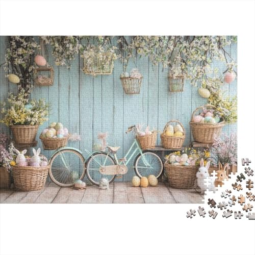 Easter Egg Puzzles Für Erwachsene 1000 Puzzles Mit 1000 Teilen Familienpuzzlespielzeug 1000 Puzzles Für Erwachsene Für Erwachsene Und Kinder Ab 12 Jahren 1000pcs (75x50cm) von KHHKJBVCE