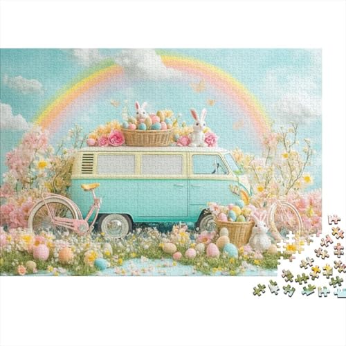 Easter Egg Puzzles Für Erwachsene 1000 Puzzles Mit 1000 Teilen Stressabbauende Puzzles 1000 Puzzles Für Erwachsene Für Erwachsene Und Kinder Ab 12 Jahren 1000pcs (75x50cm) von KHHKJBVCE