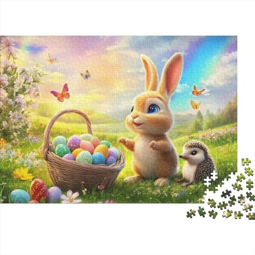 Easter Egg Puzzles Für Erwachsene 1000-teilige Puzzles Impossible Puzzle 1000 Puzzles Für Erwachsene Spielzeug Und Spiele 1000pcs (75x50cm) von KHHKJBVCE