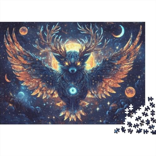 Ethereal Creatures 1000-teilige Puzzles Für Erwachsene, 1000-teilige Puzzles Für Die Heimdekoration, 1000-teilige Puzzles Für Erwachsene Und Kinder Ab 12 Jahren 1000pcs (75x50cm) von KHHKJBVCE