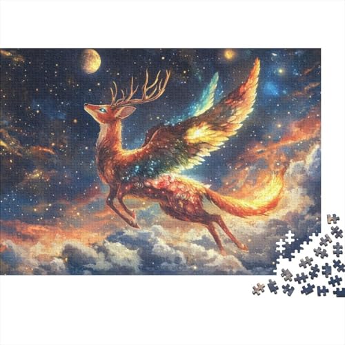 Ethereal Creatures 1000-teilige Puzzles Für Erwachsene, 1000-teilige Puzzles Zum Stressabbau, 1000-teilige Puzzles, Spielzeug Und Spiele 1000pcs (75x50cm) von KHHKJBVCE