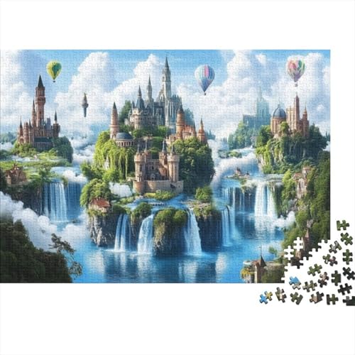 Fantasy World 1000-teilige Puzzles Für Erwachsene Puzzles 1000 Teile Heimdekorationspuzzle 1000 Puzzles Für Erwachsene Für Erwachsene Und Kinder Ab 12 Jahren 1000pcs (75x50cm) von KHHKJBVCE
