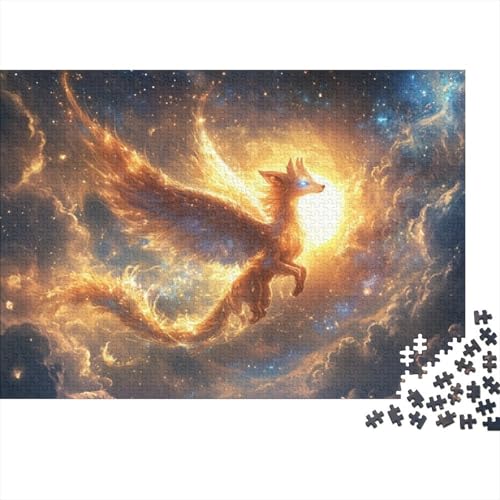 Mythological Creatures 1000-teilige Puzzles Für Erwachsene. Puzzles Mit 1000 Teilen. Lernspiele Für Erwachsene. 1000-teilige Puzzles Für Erwachsene. Spielzeug Und Spiele 1000pcs (75x50cm) von KHHKJBVCE