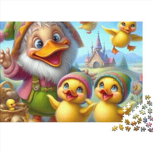 Pretty Ducks Puzzles Für Erwachsene, 300 Teile, Kunstpuzzle, 300 Teile, Puzzle, 300 Teile, Kinderpuzzle, Geeignet Für Kinder Ab 12 Jahren 300pcs (40x28cm) von KHHKJBVCE