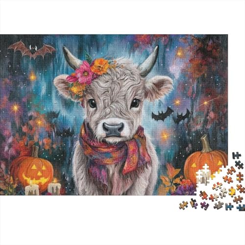 Puzzle 1000 Teile Für Erwachsene Puzzle Für Erwachsene 1000 Teile Highland Cattle Puzzle-Lernspiele Highland Cow Heimdekorations-Puzzle 1000 Teile 1000pcs (75x50cm) von KHHKJBVCE