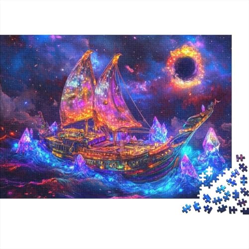 Sailboat 1000-teilige Puzzles Für Erwachsene, 1000-teilige Puzzles Zum Stressabbau, 1000-teilige Puzzles, Spielzeug Und Spiele 1000pcs (75x50cm) von KHHKJBVCE