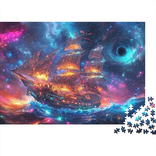 Sailboat 1000-teilige Puzzles Für Erwachsene, 1000-teilige Puzzles Zum Stressabbau, 1000-teilige Puzzles, Spielzeug Und Spiele 1000pcs (75x50cm) von KHHKJBVCE