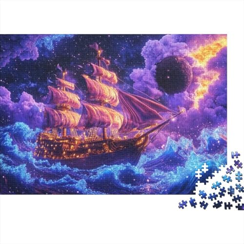Sailboat 1000-teilige Puzzles Für Erwachsene. 1000-teilige Puzzles. Familien-Puzzlespielzeug. 1000-teilige Puzzles Für Erwachsene Und Kinder Ab 12 Jahren 1000pcs (75x50cm) von KHHKJBVCE