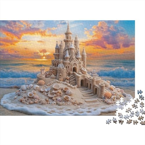 Undersea Castle 1000-teilige Puzzles Für Erwachsene. Puzzles Mit 1000 Teilen. Anspruchsvolle Puzzles Für Erwachsene. 1000-teilige Puzzles Für Erwachsene. Für Erwachsene Und Kinder Ab 12 Jahren 1000pcs von KHHKJBVCE