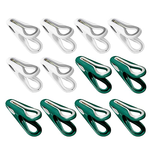 KHZen 12pcs Kleidung Pegs Fix Clip Clother Organization Hanger Haushalt Für Sockentuchsammlung Lieferungen Stifte Zum Aufhängen von KHZen