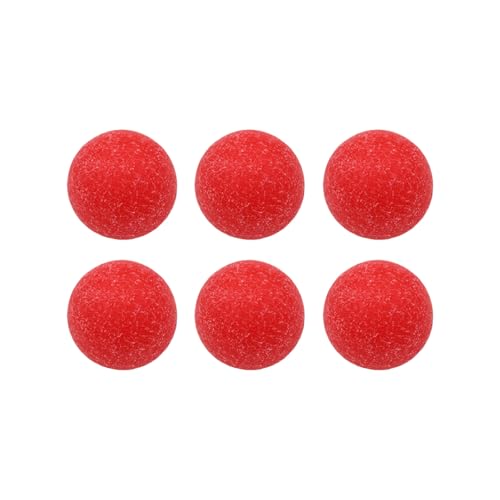 KHZen 6Pack Tabletops Game Foosball Accessoires Ersatz Erholungen Erholungsraum Requisiten Zur Verbesserung Der Kontrolle Und Genauigkeit von KHZen