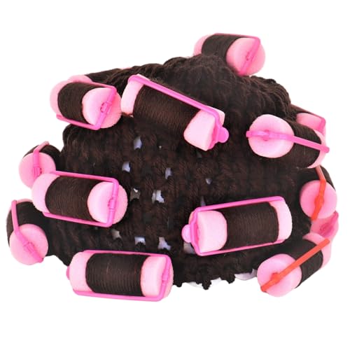 KHZen Cosplay Curler Für Teenager Mädchen Praktische Witzprops Dehnbare Mützen Carnival Party Dress Up Kostümhut Bühne Requisiten von KHZen