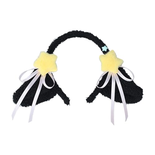 KHZen Cosplay Hairhoop Sheep Ohren Haarband Festival Stirnband Lolitastyle Kostümzubehör Mädchen Weibliche Themenparty Kopfbedeckung KHZen Cosplay Hairhoop Sheep Ohren Haarband Festival Stirnband Lolitastyle Kostümzubehör Mädchen Weibliche Themenparty Kopfbedeckung von KHZen